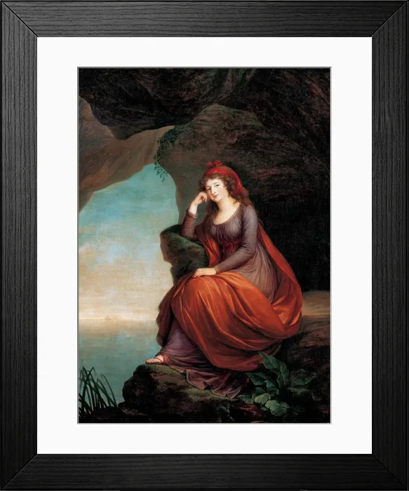 Framed Print : Countess Maria Josepha Hermengilde Esterhazy, nee Princess von und zu Liechtenstein (1768-1845), 1793. Artist: Vigee-Lebrun, Marie Louise Elisabeth (1755-1842) Framed Print : Countess Maria Josepha Hermengilde Esterhazy, nee Princess von und zu Liechtenstein (1768-1845), 1793. Artist: Vigee-Lebrun, Marie Louise Elisabeth (1755-1842)