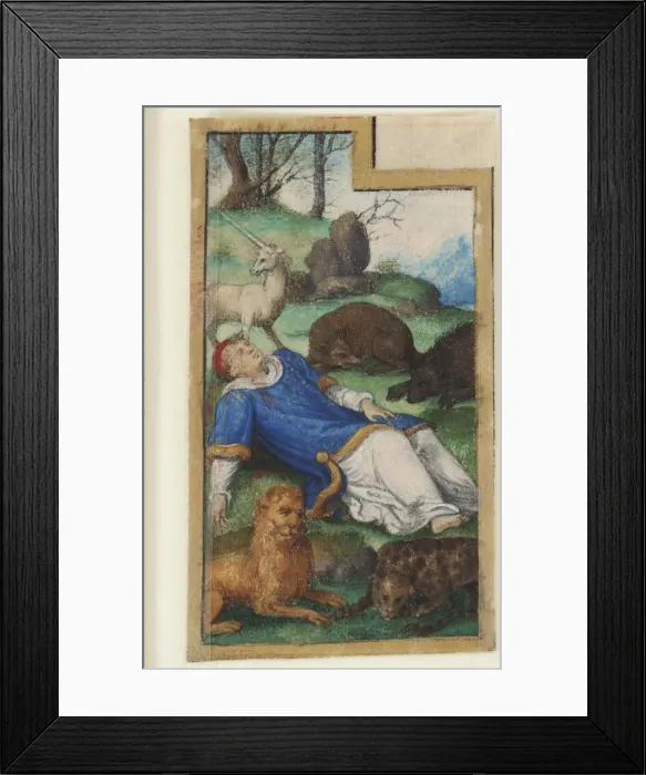Framed Print : Saint Stephen the Protomartyr, 1525-1550. Artist: Anonymous Framed Print : Saint Stephen the Protomartyr, 1525-1550. Artist: Anonymous