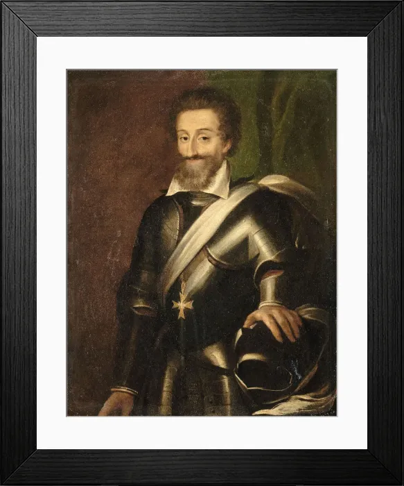 Framed Print : King Henry IV of France, Early 17th cen Artist: Anonymous Framed Print : King Henry IV of France, Early 17th cen Artist: Anonymous