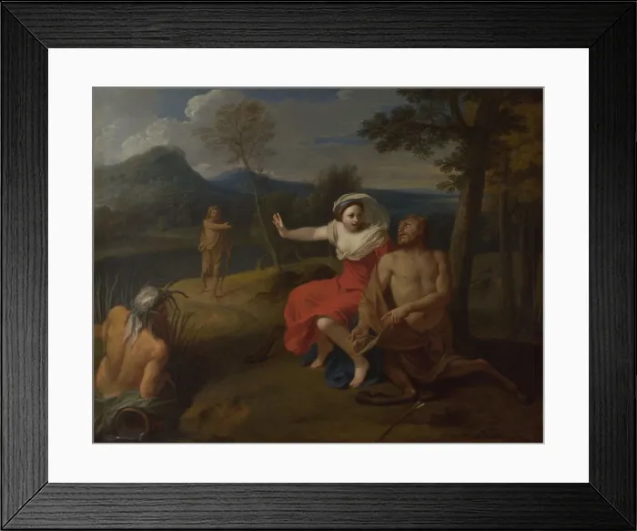 Framed Print : Nessus and Dejanira, ca 1705. Artist: Boullogne, Louis de, the Younger (1654-1733) Framed Print : Nessus and Dejanira, ca 1705. Artist: Boullogne, Louis de, the Younger (1654-1733)