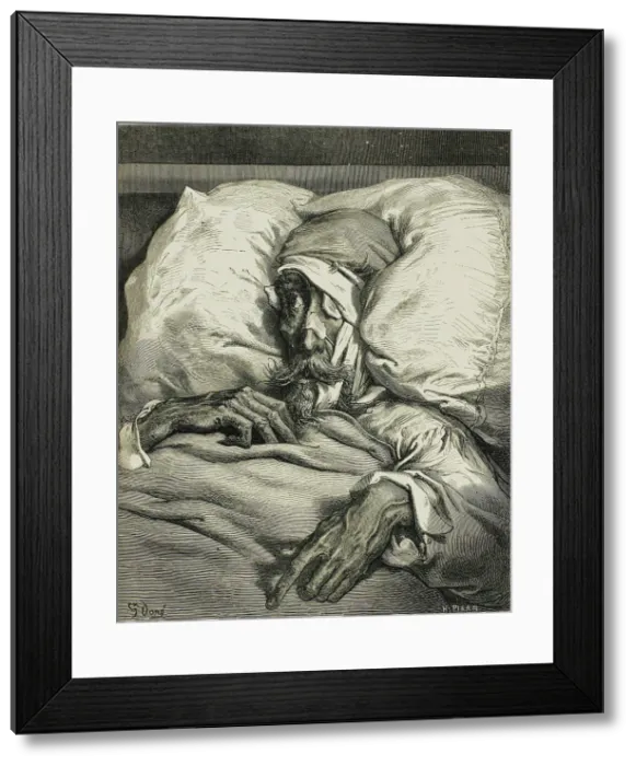 Framed Print : Illustration to the book Don Quijote de la Mancha by M. de Cervantes, 1863. Artist: Dore, Gustave (1832-1883) Framed Print : Illustration to the book Don Quijote de la Mancha by M. de Cervantes, 1863. Artist: Dore, Gustave (1832-1883)