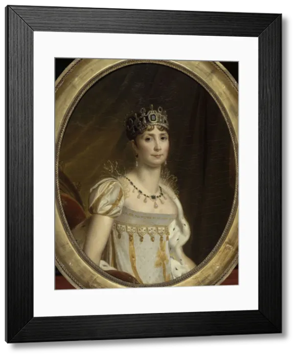 Framed Print : Josephine de Beauharnais, the first wife of Napoleon Bonaparte (1763-1814), 1801. Artist: Gerard, Francois Pascal Simon (1770-1837) Framed Print : Josephine de Beauharnais, the first wife of Napoleon Bonaparte (1763-1814), 1801. Artist: Gerard, Francois Pascal Simon (1770-1837)