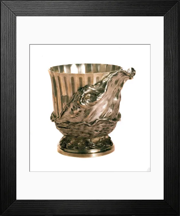 Framed Print : Wine cooler, 1731-1732. Artist: Germain, Thomas (1673-1748)