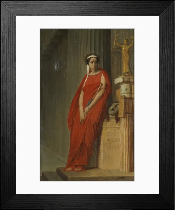 Framed Print : Elisa Rachel as Phedre. Artist: Gerome, Jean-Leon (1824-1904) Framed Print : Elisa Rachel as Phedre. Artist: Gerome, Jean-Leon (1824-1904)