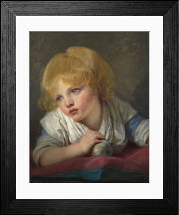 Framed Print : A Child with an Apple, Second Half of the 18th cen Artist: Greuze, Jean-Baptiste (1725-1805) Framed Print : A Child with an Apple, Second Half of the 18th cen Artist: Greuze, Jean-Baptiste (1725-1805)