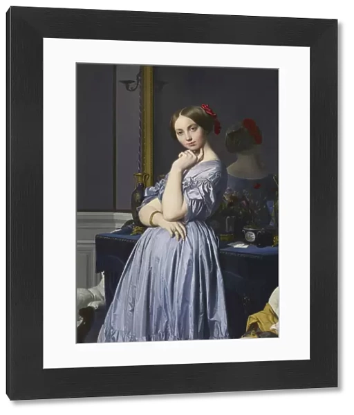Louise de Broglie, comtesse d Haussonville, 1845. Artist: Ingres, Jean Auguste Dominique (1780-1867)
