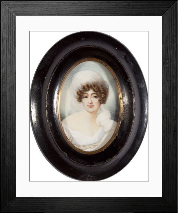 Framed Print : Portrait of Maria Countess Walewska (1786-1817). Artist: Isabey, Jean-Baptiste (1767-1855) Framed Print : Portrait of Maria Countess Walewska (1786-1817). Artist: Isabey, Jean-Baptiste (1767-1855)