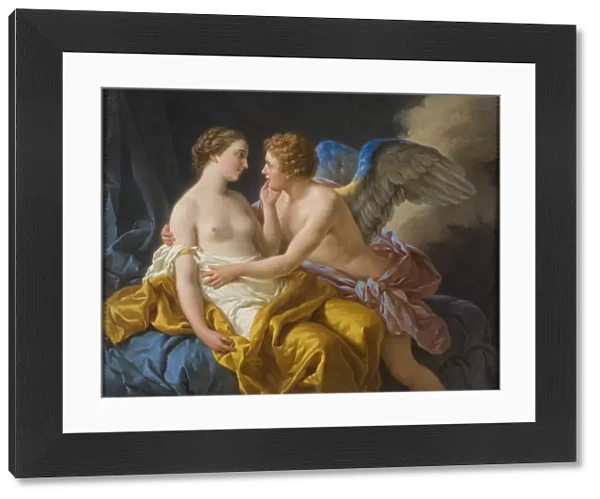Cupid and Psyche, before 1805. Artist: Lagrenee, Louis-Jean-Francois (1725-1805)
