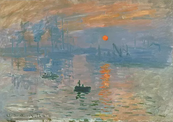 Impression, Sunrise (Impression, soleil levant), 1872. Artist: Monet, Claude (1840-1926)