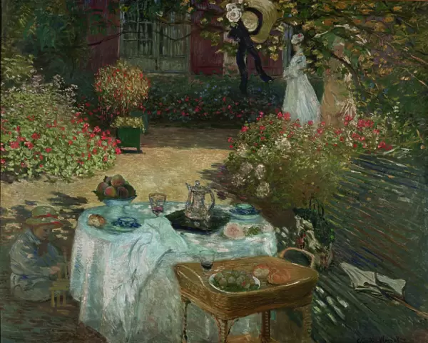 Le dejeuner, 1873. Artist: Monet, Claude (1840-1926)