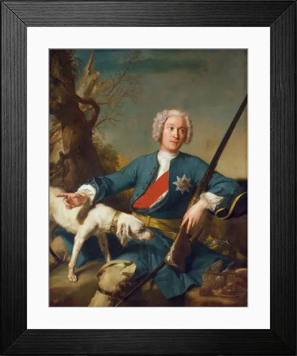 Framed Print : Portrait of Prince Alexander Kurakin (1697-1749), 1728. Artist: Nattier, Jean-Marc (1685-1766) Framed Print : Portrait of Prince Alexander Kurakin (1697-1749), 1728. Artist: Nattier, Jean-Marc (1685-1766)