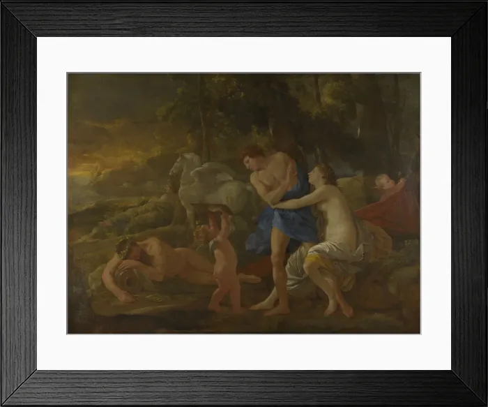 Framed Print : Cephalus and Aurora, c. 1630. Artist: Poussin, Nicolas (1594-1665) Framed Print : Cephalus and Aurora, c. 1630. Artist: Poussin, Nicolas (1594-1665)