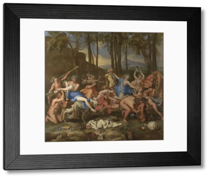 Framed Print : The Triumph of Pan, 1636. Artist: Poussin, Nicolas (1594-1665) Framed Print : The Triumph of Pan, 1636. Artist: Poussin, Nicolas (1594-1665)