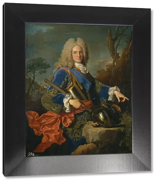 Portrait of Philip V (1683-1746), King of Spain, 1723. Artist: Ranc, Jean (1674-1735)