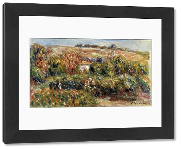 Landscape in Provence, c. 1900. Artist: Renoir, Pierre Auguste (1841-1919)