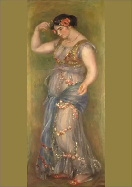 Dancing Girl with Castanets, 1909. Artist: Renoir, Pierre Auguste (1841-1919)