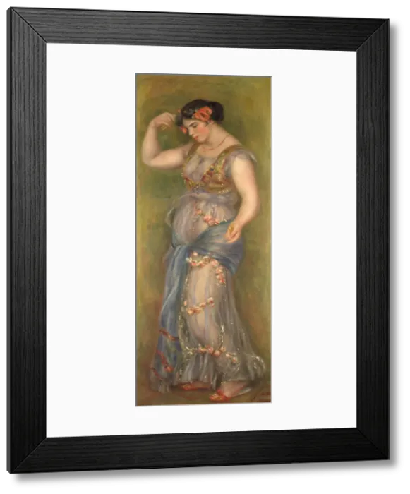 Framed Print : Dancing Girl with Castanets, 1909. Artist: Renoir, Pierre Auguste (1841-1919) Framed Print : Dancing Girl with Castanets, 1909. Artist: Renoir, Pierre Auguste (1841-1919)