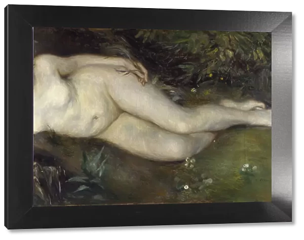 A Nymph by a Stream, 1869-1870. Artist: Renoir, Pierre Auguste (1841-1919)