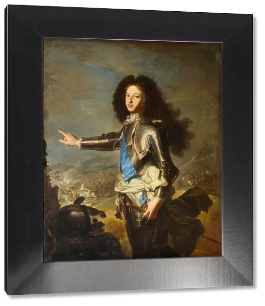 Louis de France, Duke of Burgundy (1682-1712), Early 18th cen Artist: Rigaud, Hyacinthe Francois Honore (1659-1743)