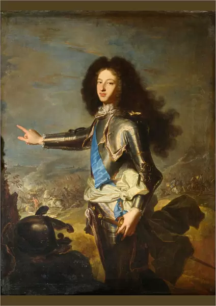 Louis de France, Duke of Burgundy (1682-1712), Early 18th cen Artist: Rigaud, Hyacinthe Francois Honore (1659-1743)