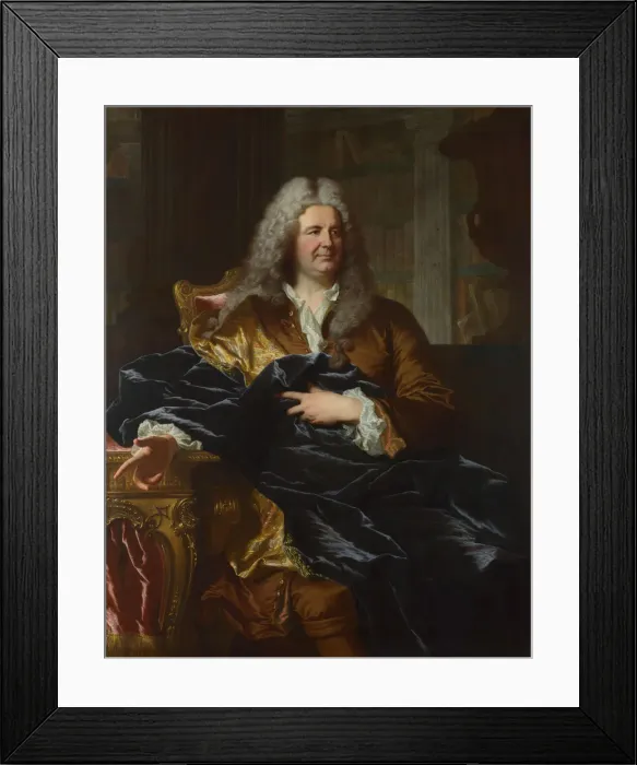 Framed Print : Portrait of Antoine Paris, 1724. Artist: Rigaud, Hyacinthe Francois Honore (1659-1743) Framed Print : Portrait of Antoine Paris, 1724. Artist: Rigaud, Hyacinthe Francois Honore (1659-1743)