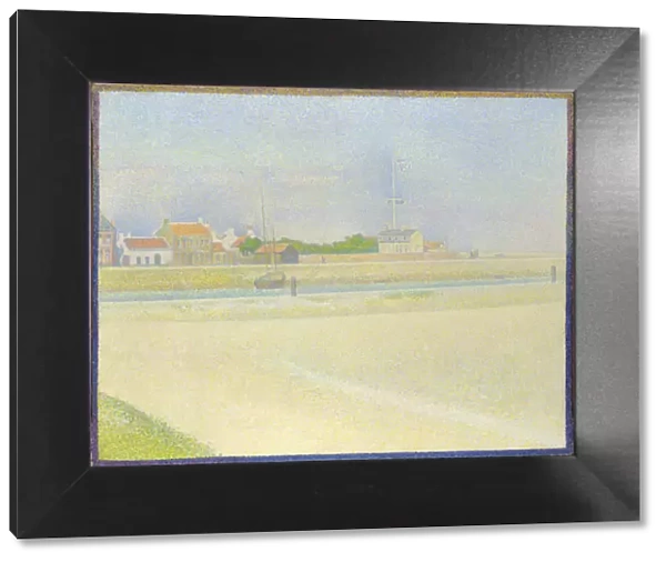 The Channel of Gravelines, Grand Fort-Philippe, 1890. Artist: Seurat, George Pierre (1859-1891)
