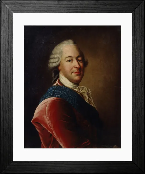 Framed Print : Portrait of Count Mikhail Illarionovich Vorontsov (1714-1767), Mid of the 18th cen Artist: Tocque, Louis (1696-1772) Framed Print : Portrait of Count Mikhail Illarionovich Vorontsov (1714-1767), Mid of the 18th cen Artist: Tocque, Louis (1696-1772)