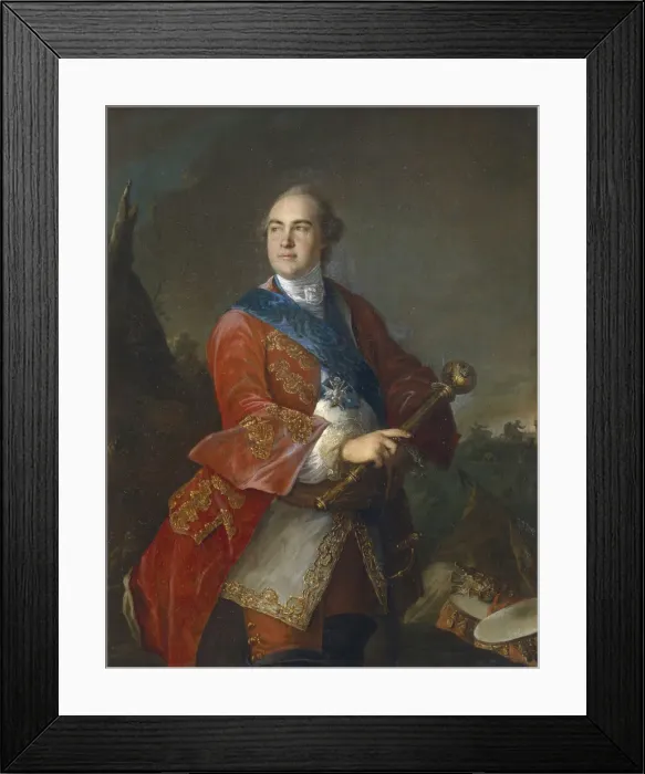Framed Print : Portrait of Count Kirill Razumovsky (1728-1803), the last Hetman of Ukraine, 1758. Artist: Tocque, Louis (1696-1772) Framed Print : Portrait of Count Kirill Razumovsky (1728-1803), the last Hetman of Ukraine, 1758. Artist: Tocque, Louis (1696-1772)