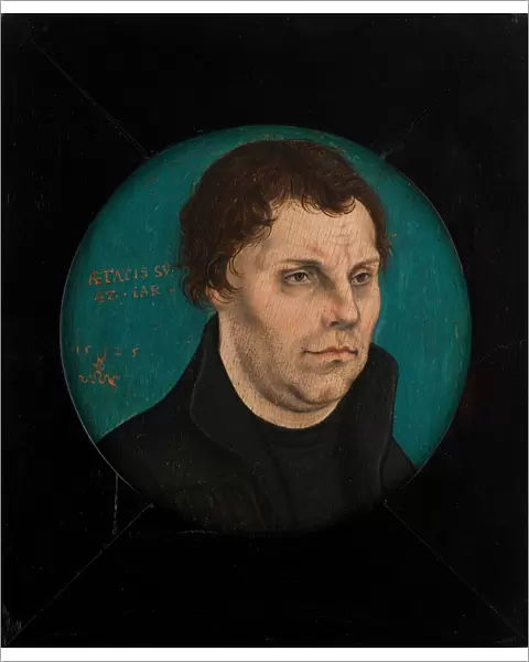 Martin Luther (1483-1546), 1525. Artist: Cranach, Lucas, the Elder (1472-1553)
