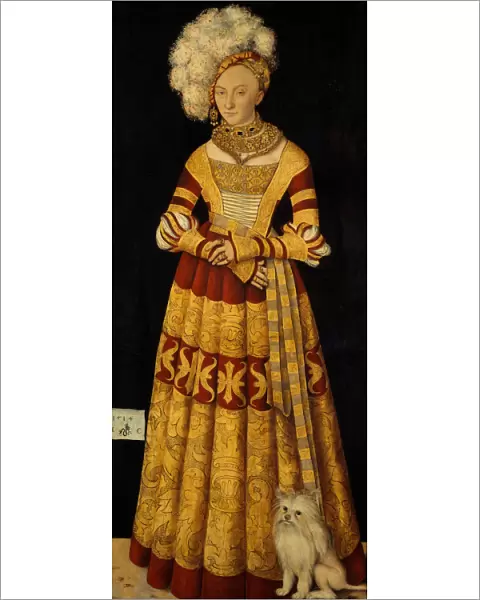 Duchess Katharina von Mecklenburg (1487-1561), 1514. Artist: Cranach, Lucas, the Elder (1472-1553)