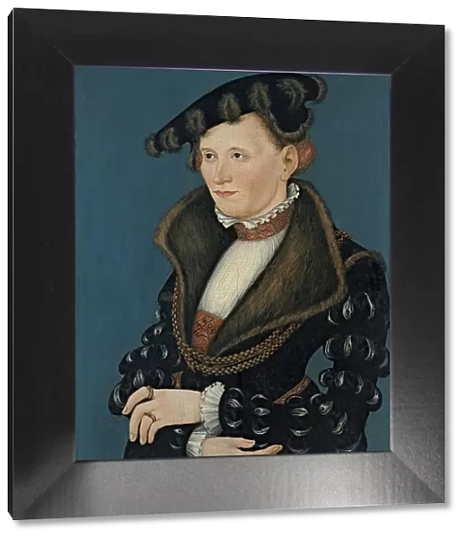 Portrait of a Woman, 1539. Artist: Cranach, Lucas, the Younger (1515-1586)