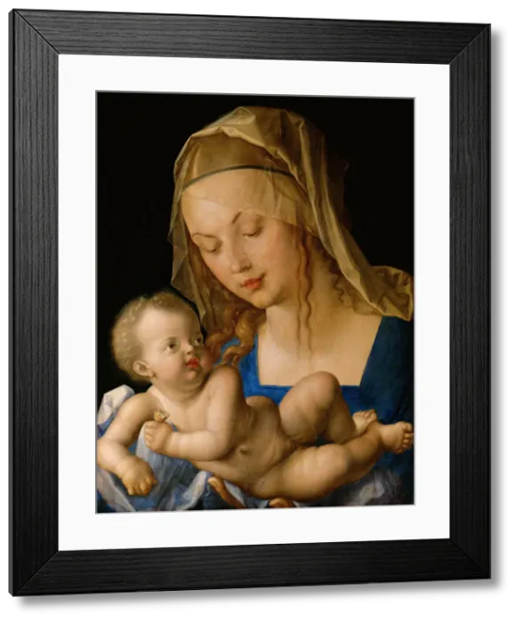 Framed Print : Virgin and child with a pear, 1512. Artist: Durer, Albrecht (1471-1528) Framed Print : Virgin and child with a pear, 1512. Artist: Durer, Albrecht (1471-1528)