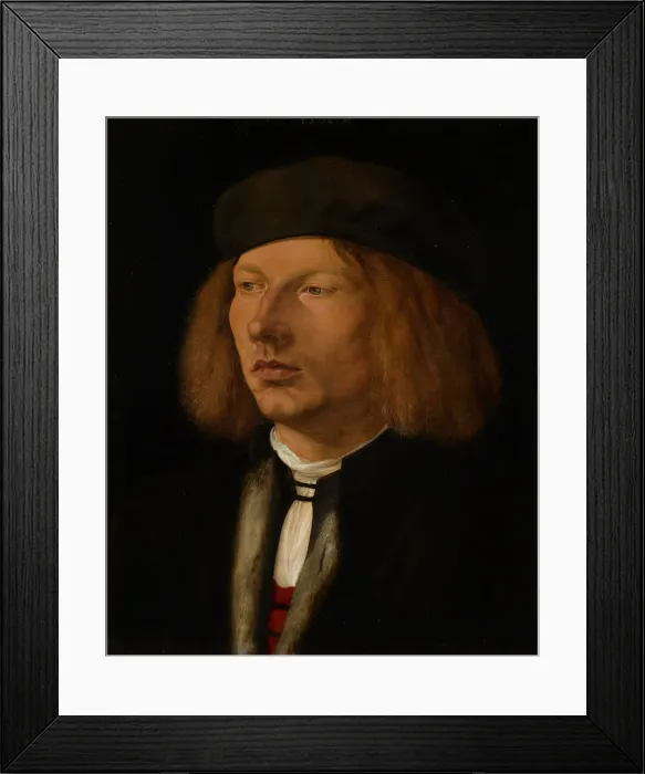 Framed Print : Portrait of Burkhard von Speyer, 1506. Artist: Durer, Albrecht (1471-1528) Framed Print : Portrait of Burkhard von Speyer, 1506. Artist: Durer, Albrecht (1471-1528)