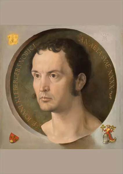 Portrait of Johann Kleeberger, 1526. Artist: Durer, Albrecht (1471-1528)