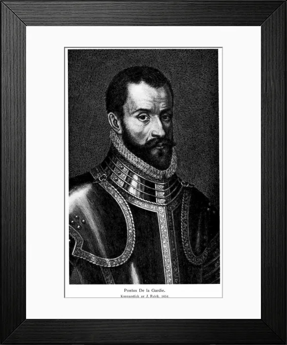 Framed Print : Pontus De la Gardie (1520-1585), 1654. Artist: Falck, Jeremias (1610-1677) Framed Print : Pontus De la Gardie (1520-1585), 1654. Artist: Falck, Jeremias (1610-1677)
