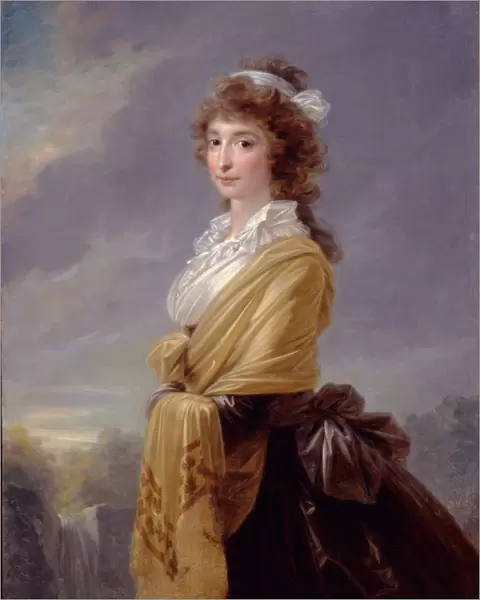 Portrait of Countess Elisabeth von Thun-Hohenstein (1764-1806), 1787. Artist: Fuger, Heinrich Friedrich (1751-1818)