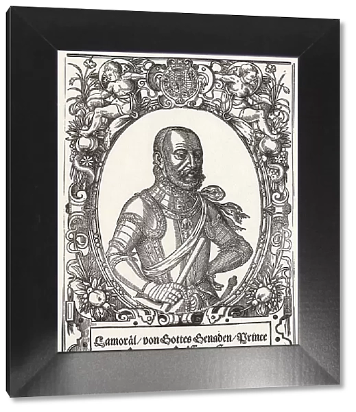 Portrait of Lamoral, Count of Egmont, Prince of Gavere, Second half of the16th cen Artist: German master
