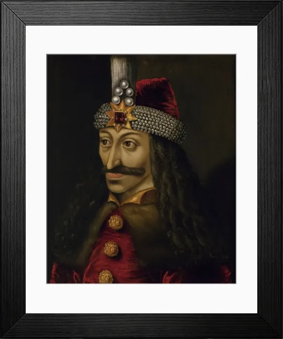 Framed Print : Vlad III, Prince of Wallachia (1431-1476), Second half of the16th cen Artist: German master Framed Print : Vlad III, Prince of Wallachia (1431-1476), Second half of the16th cen Artist: German master