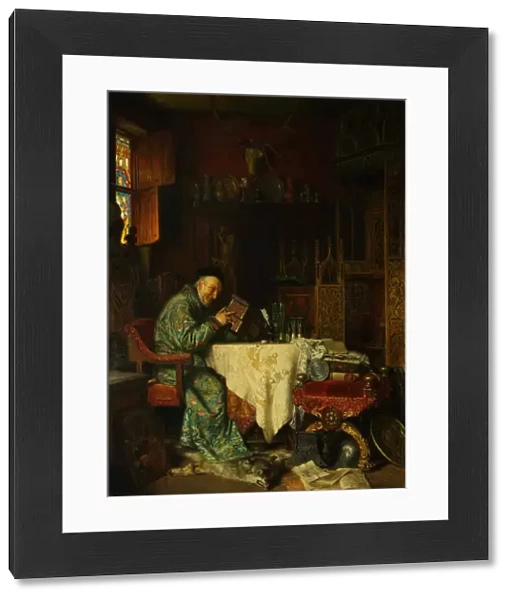 The Collector, 1880. Artist: Gruetzner, Eduard, von (1846-1925)
