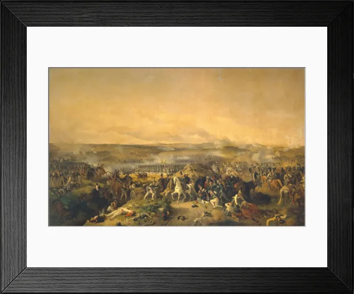 Framed Print : The Battle of Borodino on August 26, 1812, 1843. Artist: Hess, Peter von (1792?1871) Framed Print : The Battle of Borodino on August 26, 1812, 1843. Artist: Hess, Peter von (1792?1871)