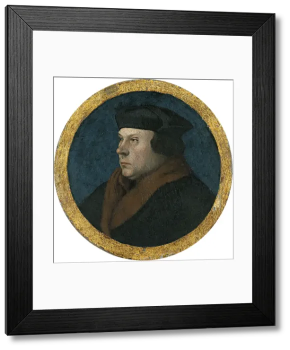 Framed Print : Portrait of Thomas Cromwell. Artist: Holbein, Hans, the Younger (1497-1543) Framed Print : Portrait of Thomas Cromwell. Artist: Holbein, Hans, the Younger (1497-1543)