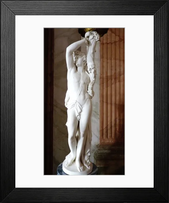 Framed Print : Sculpture Lamp in the Vestibule of Kuskovo Palace, c. 1780. Artist: Just, Johann (active 1770-1780s) Framed Print : Sculpture Lamp in the Vestibule of Kuskovo Palace, c. 1780. Artist: Just, Johann (active 1770-1780s)