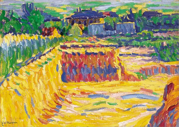 The Loam Pit, c. 1906. Artist: Kirchner, Ernst Ludwig (1880-1938)