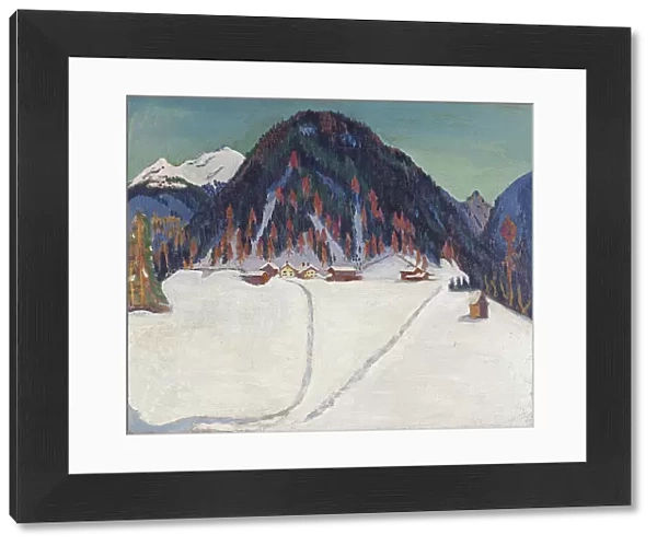 The Junkerboden under Snow, ca 1936-1938. Artist: Kirchner, Ernst Ludwig (1880-1938)