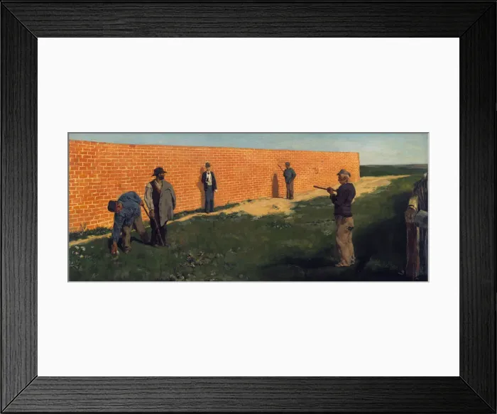 Framed Print : The Walker, 1878. Artist: Klinger, Max (1857-1920) Framed Print : The Walker, 1878. Artist: Klinger, Max (1857-1920)