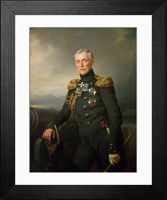 Framed Print : Prince Alexander Sergeyevich Menshikov (1787-1869), 1851. Artist: Kruger, Franz (1797-1857) Framed Print : Prince Alexander Sergeyevich Menshikov (1787-1869), 1851. Artist: Kruger, Franz (1797-1857)