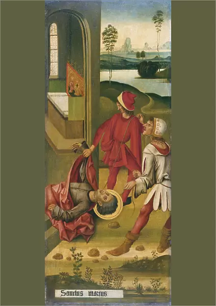 The Martyrdom of Saint Mark, 1478. Artist: Malesskircher, Gabriel (ca. 1425-1495)