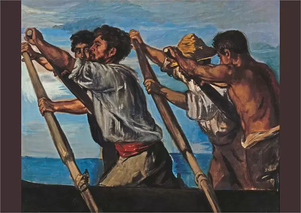 The Rowers, 1873. Artist: Marees, Hans von (1837-1887)