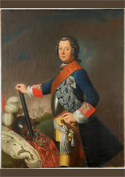 Frederick II of Prussia, 1743. Artist: Matthieu, David (1697-1756)