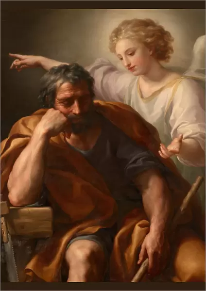 The Dream of St. Joseph, 1774. Artist: Mengs, Anton Raphael (1728-1779)